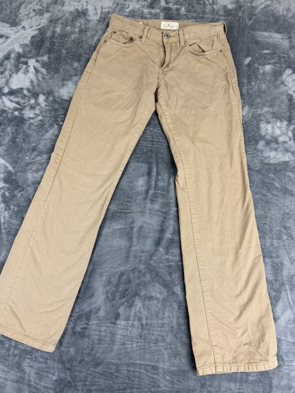 Lucky Brand Mens 221 Original Straight Fit Khaki Pants Size 30X32
